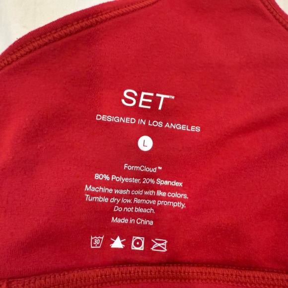 Set Active Red Set M/L - Picture 3 of 5